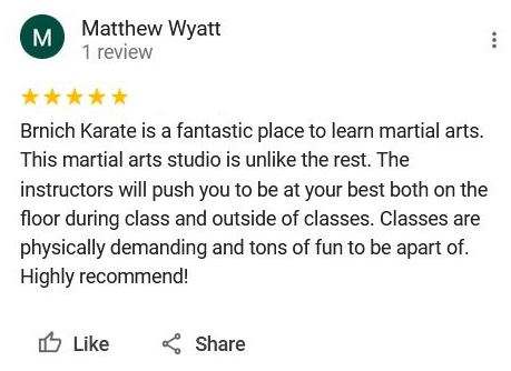 Adult Martial Arts Classes - Brnich Karate - Deptford